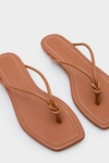 Cabo leather flat sandals