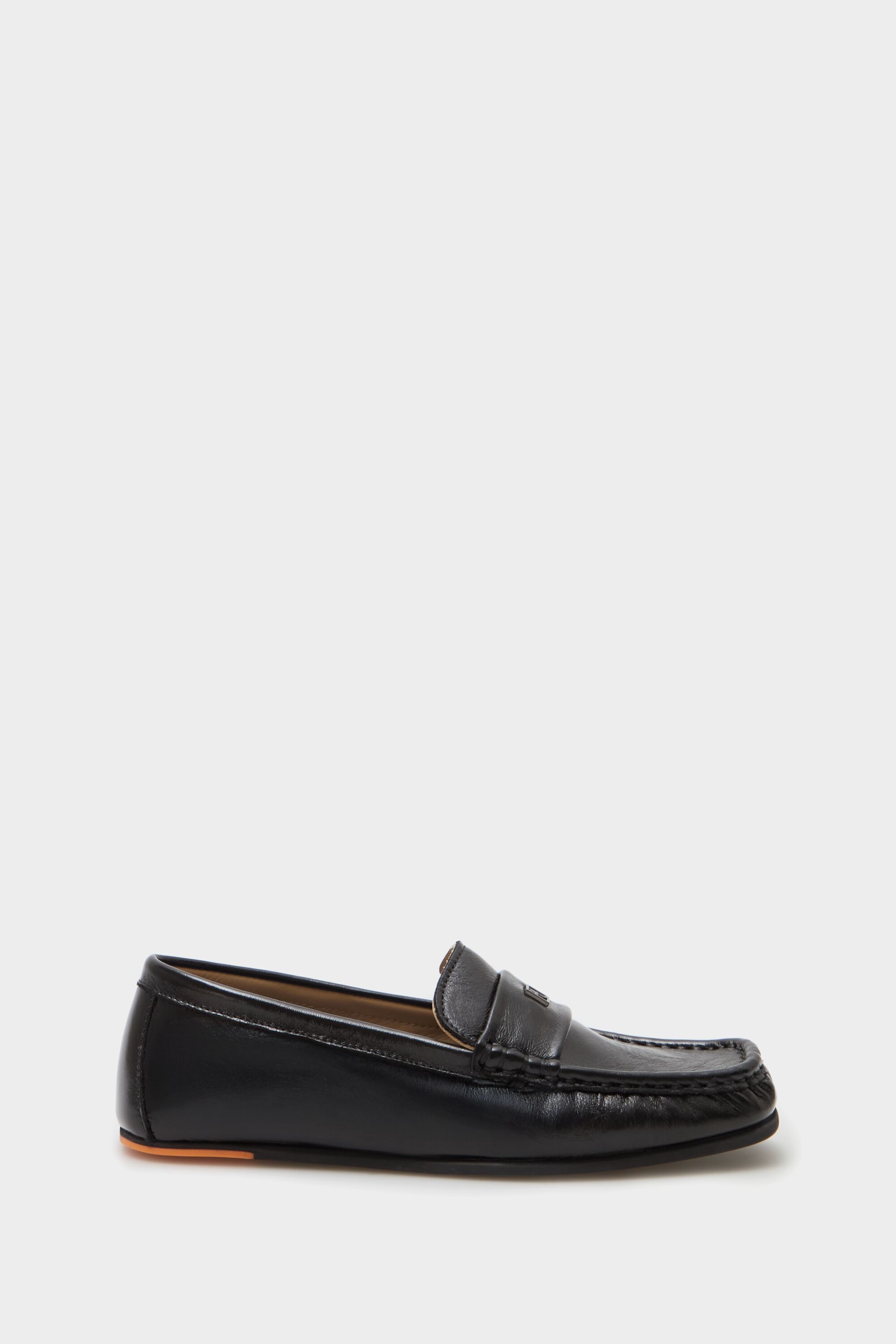 Leather loafers