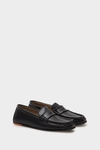 Leather loafers