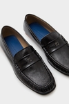 Leather loafers