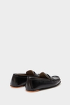 Leather loafers