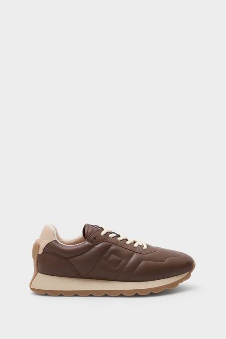 CHOCO PG LEATHER SNEAKERS