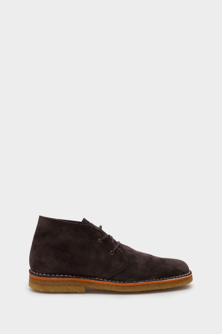 SUEDE FLAT ANKLE BOOTS