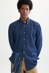 Denim twill shirt