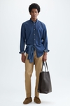 Denim twill shirt