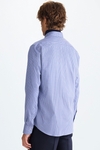 Gingham textured check shirt