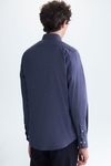 Camisa popelín estampado Origami