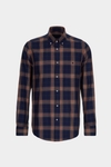 Camisa sarga cuadros