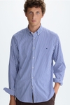 Candy stripe poplin shirt