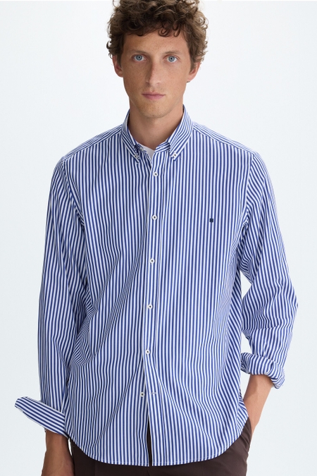 CANDY STRIPE POPLIN SHIRT
