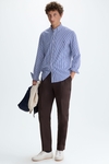 Candy stripe poplin shirt