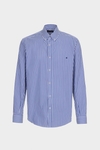 Candy stripe poplin shirt