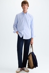 Candy stripe poplin shirt
