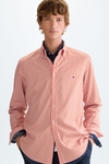 Candy stripe poplin shirt