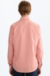 Candy stripe poplin shirt