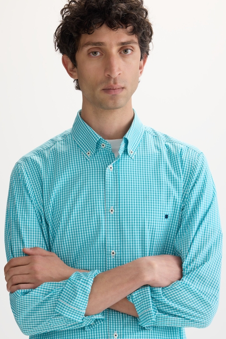 CAMISA POPELÍN CUADRO VICHY