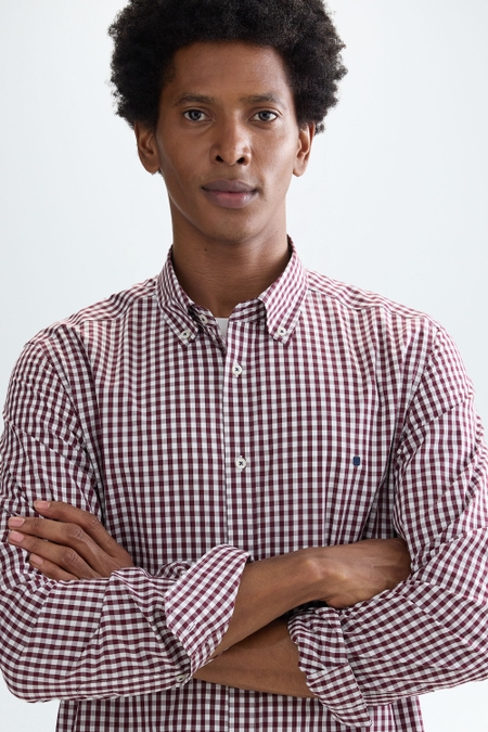 CAMISA POPELÍN CUADRO VICHY