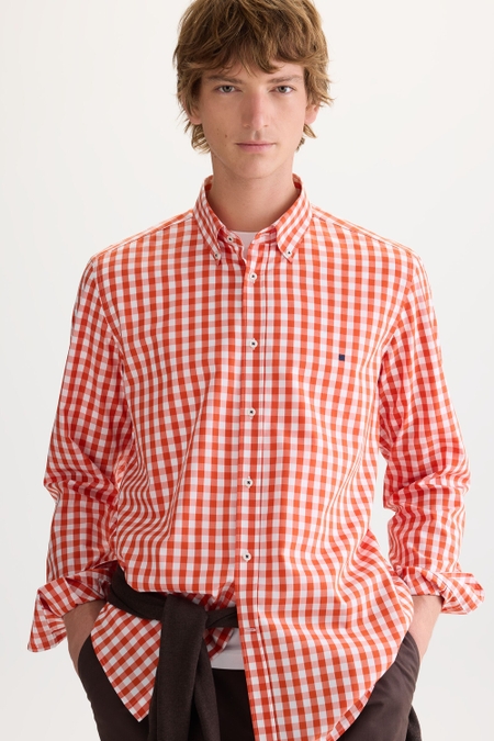 CAMISA POPELÍN CUADRO VICHY