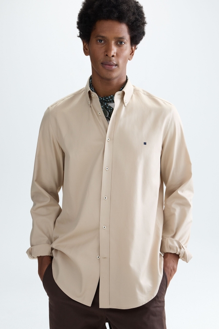 WASHED TWILL SHIRT