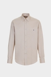 Washed twill shirt