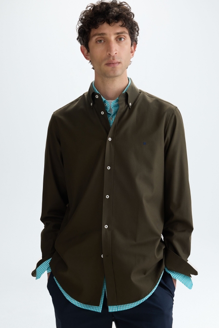 WASHED TWILL SHIRT