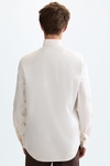 Washed twill shirt