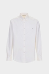 Washed twill shirt
