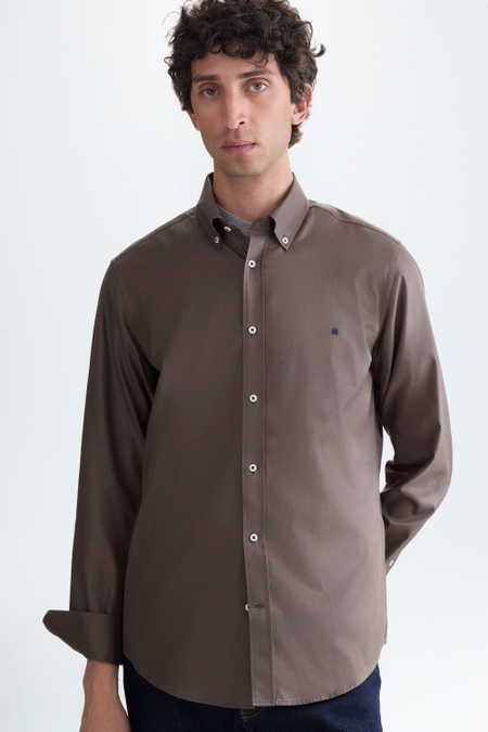 WASHED TWILL SHIRT