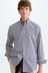 Candy stripe poplin shirt