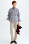 Candy stripe poplin shirt