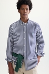 Candy stripe poplin shirt