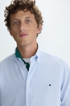 Pinstripe Oxford shirt