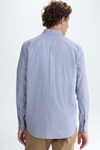Stripe poplin shirt