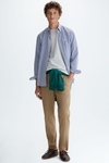Stripe poplin shirt