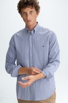 Stripe poplin shirt