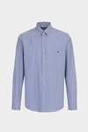 Stripe poplin shirt