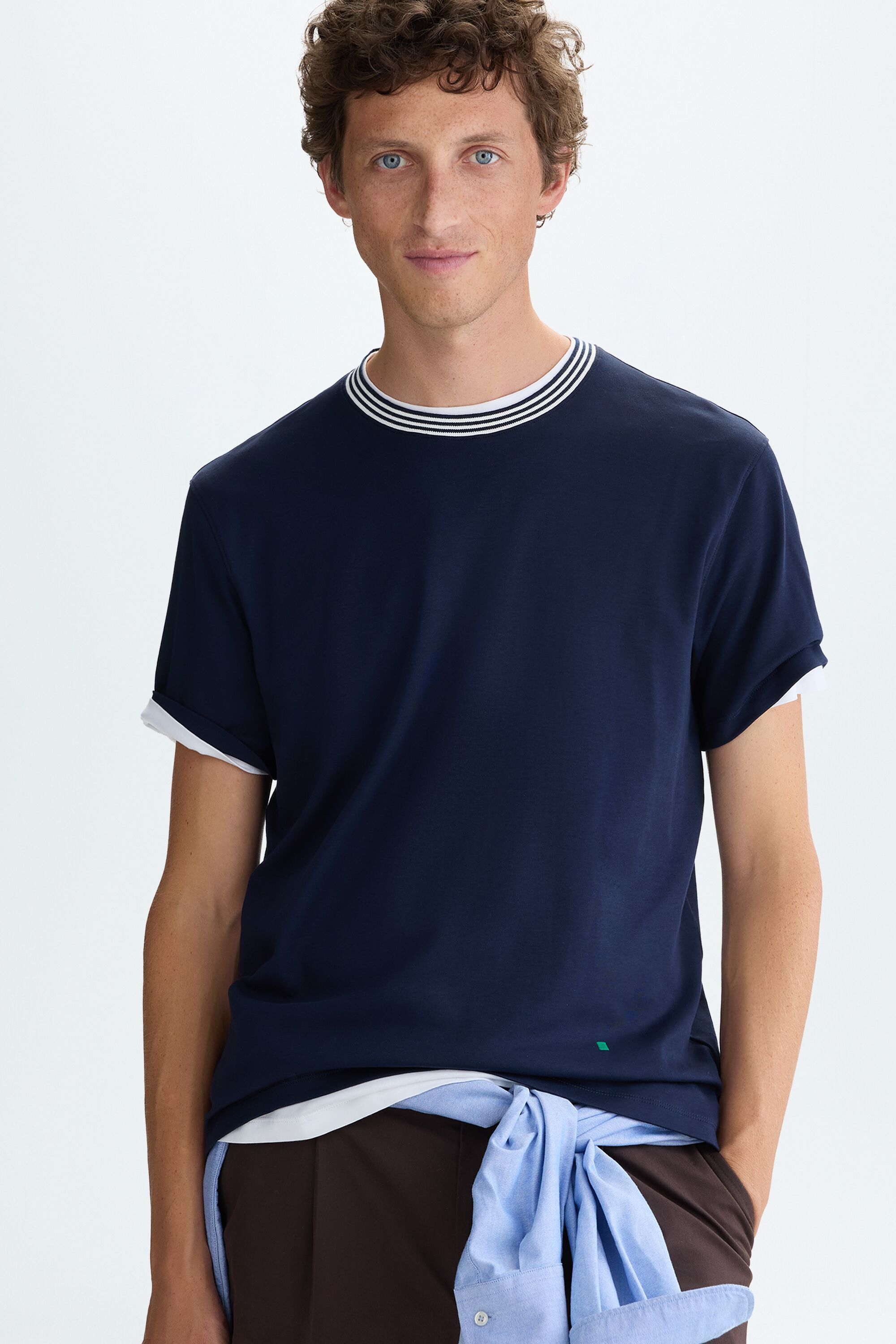 Gassed cotton t-shirt