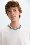 Gassed cotton t-shirt