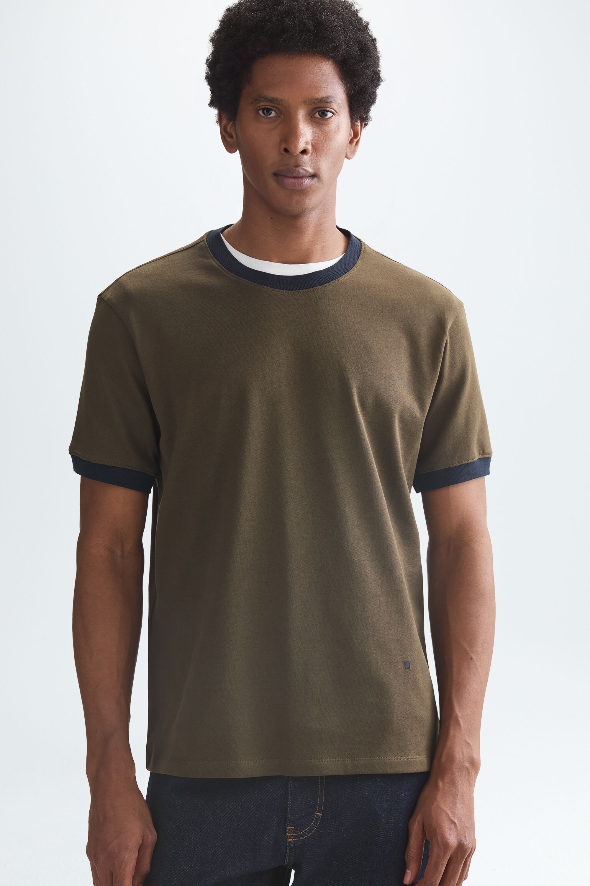 Gassed cotton t-shirt
