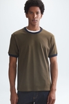 Gassed cotton t-shirt