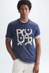 Gutenberg embroidered patch t-shirt
