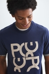Gutenberg embroidered patch t-shirt