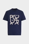 Gutenberg embroidered patch t-shirt