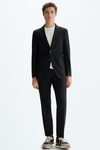 Tropical wool classic fit suit jacket
