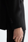Tropical wool classic fit suit jacket