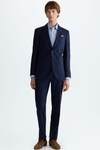 Tropical wool classic fit suit jacket