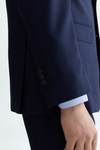 Tropical wool classic fit suit jacket
