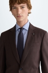 Tropical wool classic fit suit jacket