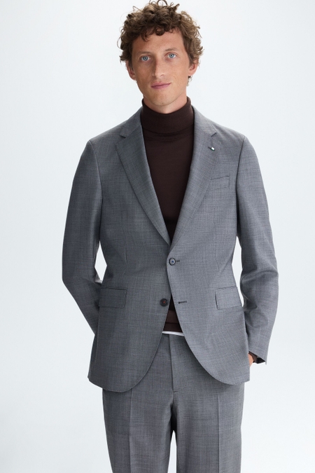TROPICAL WOOL CLASSIC FIT SUIT JACKET