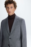 Tropical wool classic fit suit jacket